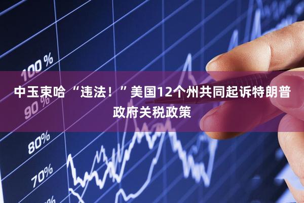 中玉束哈 “违法！”美国12个州共同起诉特朗普政府关税政策