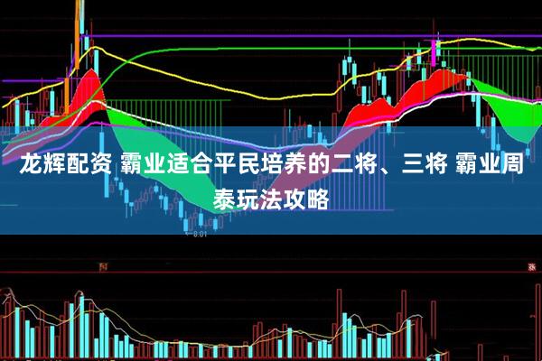 龙辉配资 霸业适合平民培养的二将、三将 霸业周泰玩法攻略