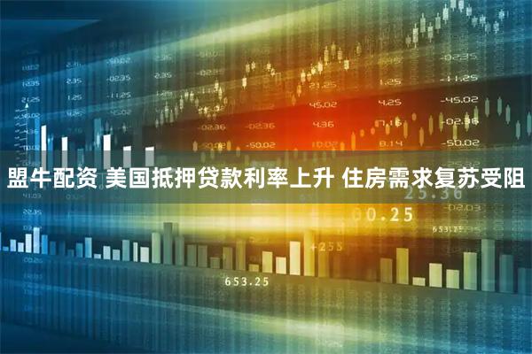 盟牛配资 美国抵押贷款利率上升 住房需求复苏受阻